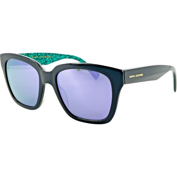Marc Jacobs Marc 229S Womens Sunglass 2PO3JSP Bkbeanim Azure Mirr